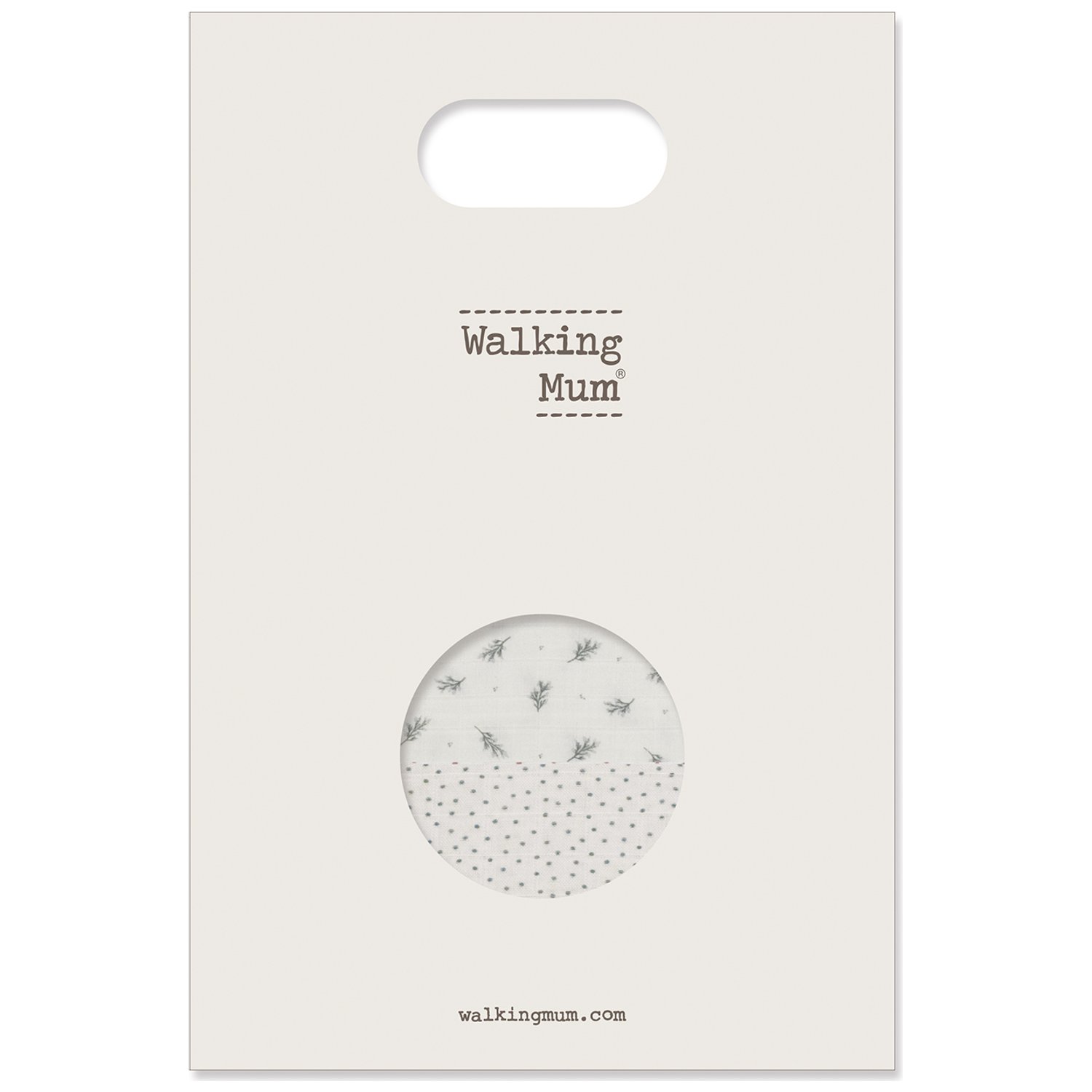 Drap-housse pour nacelle + lange Mimosa Vert (Walking Mum) - Image 5