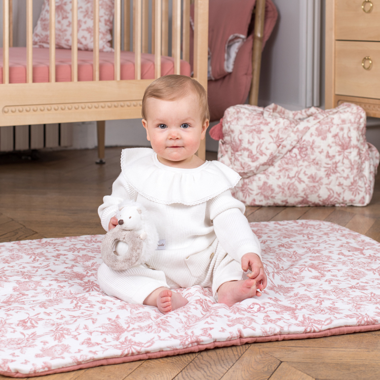 Couverture bébé Toile de Jouy (80 x 100 cm) (Tartine et Chocolat) - Image 2