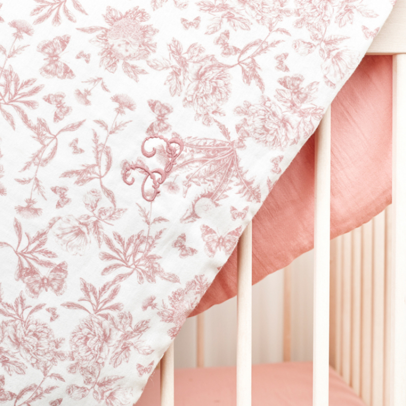 Couverture bébé Toile de Jouy (80 x 100 cm) (Tartine et Chocolat) - Image 4