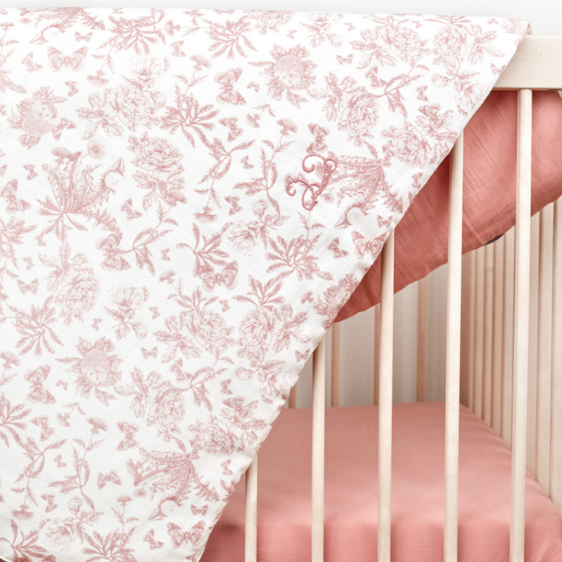 Couverture bébé Toile de Jouy (80 x 100 cm) (Tartine et Chocolat) - Image 5