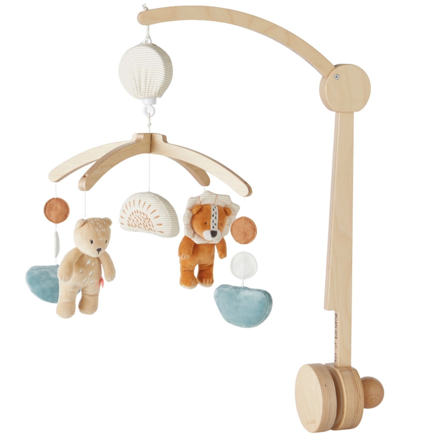 Mobile musical en bois Babou & Kendi (Noukie's) - Image 3