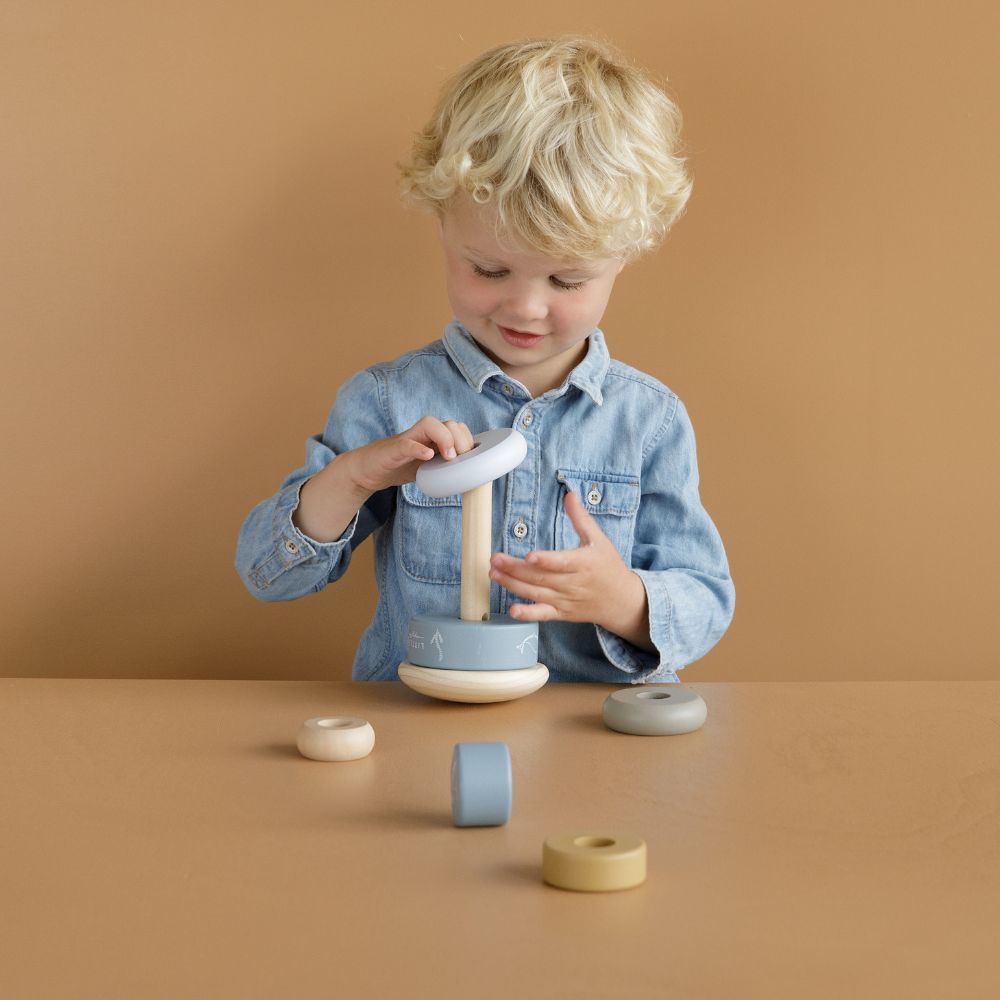 Pyramide en bois Ocean (Little Dutch) - Image 3