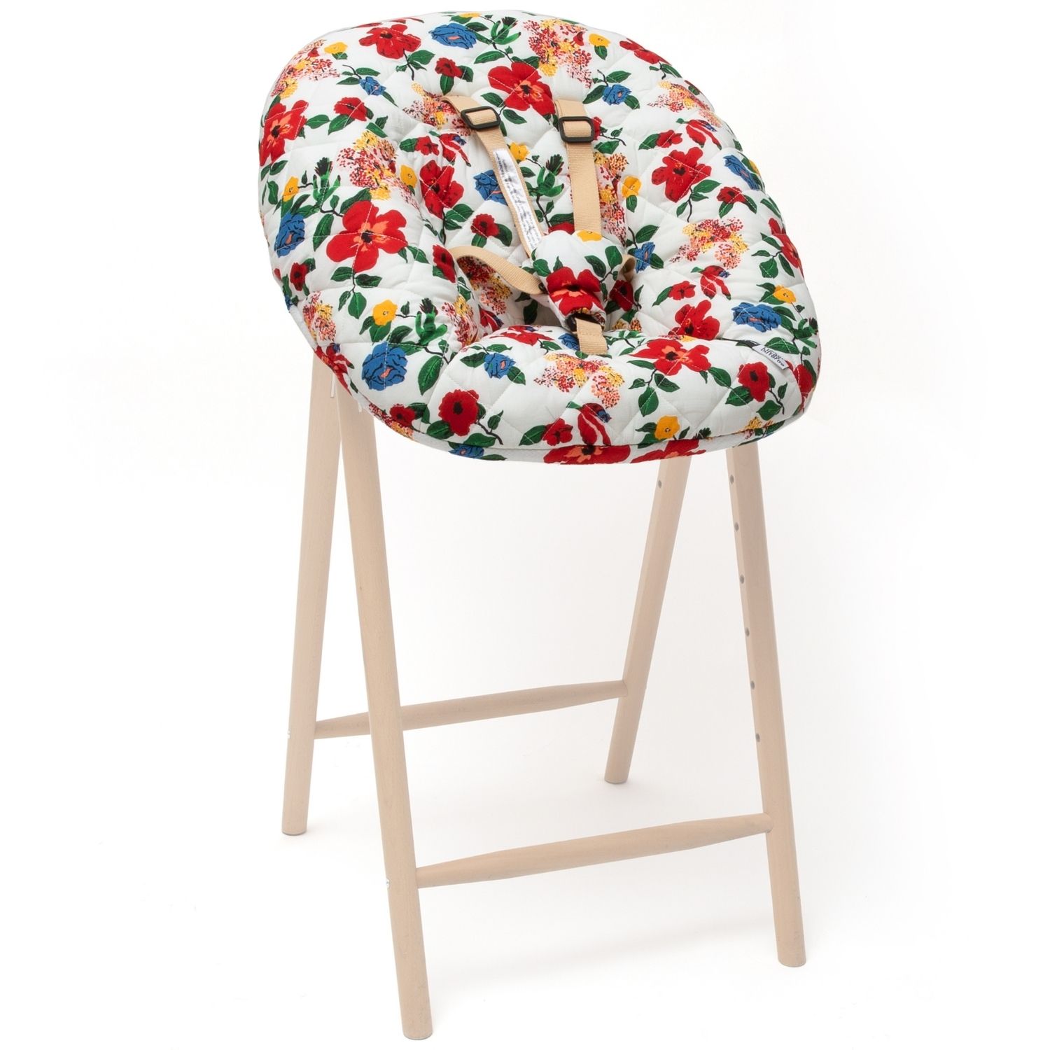 Coque nouveau né Hibiscus pour chaise haute Tobo