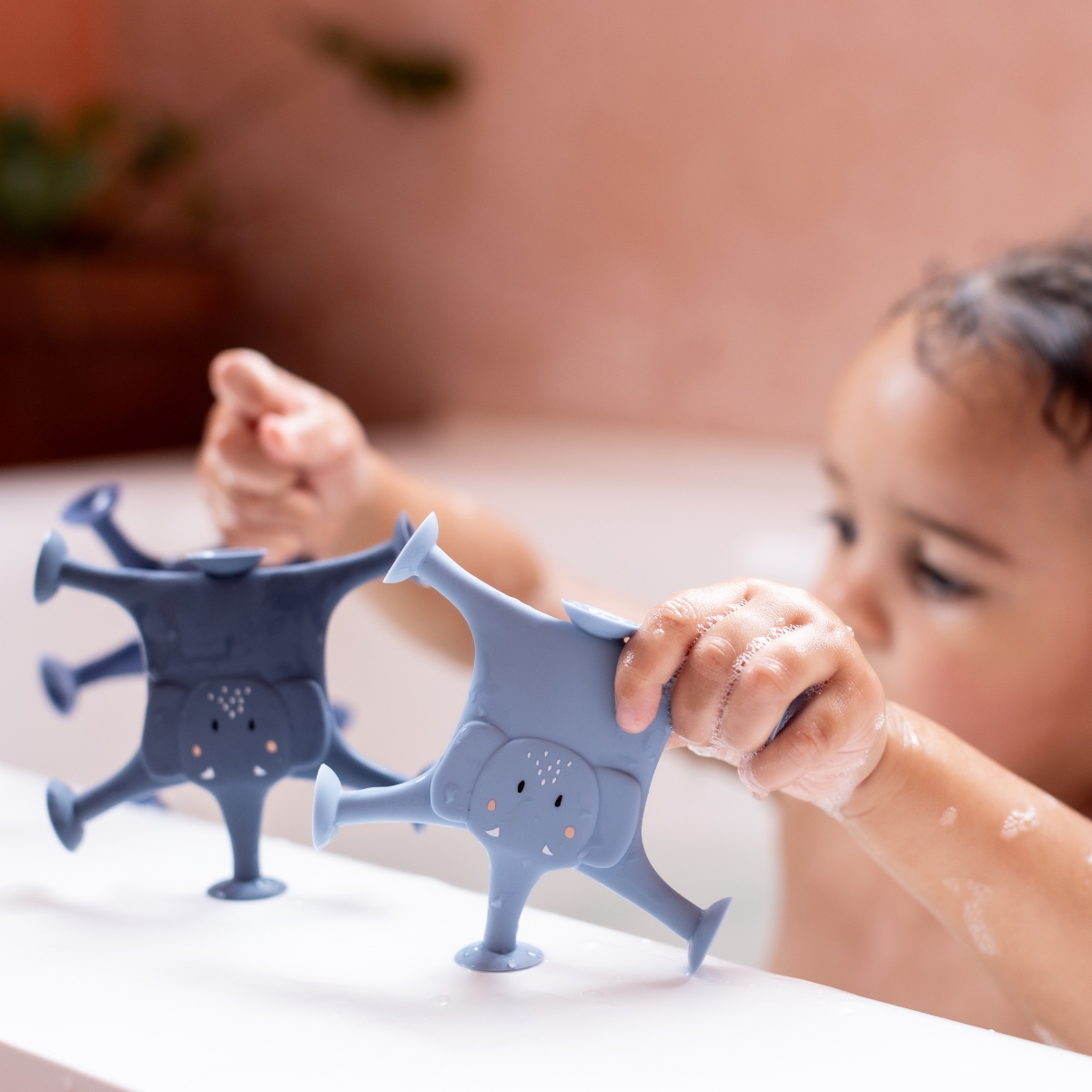 Jouets de bain à ventouse Mrs. Elephant (3 pièces) (Trixie) - Image 2