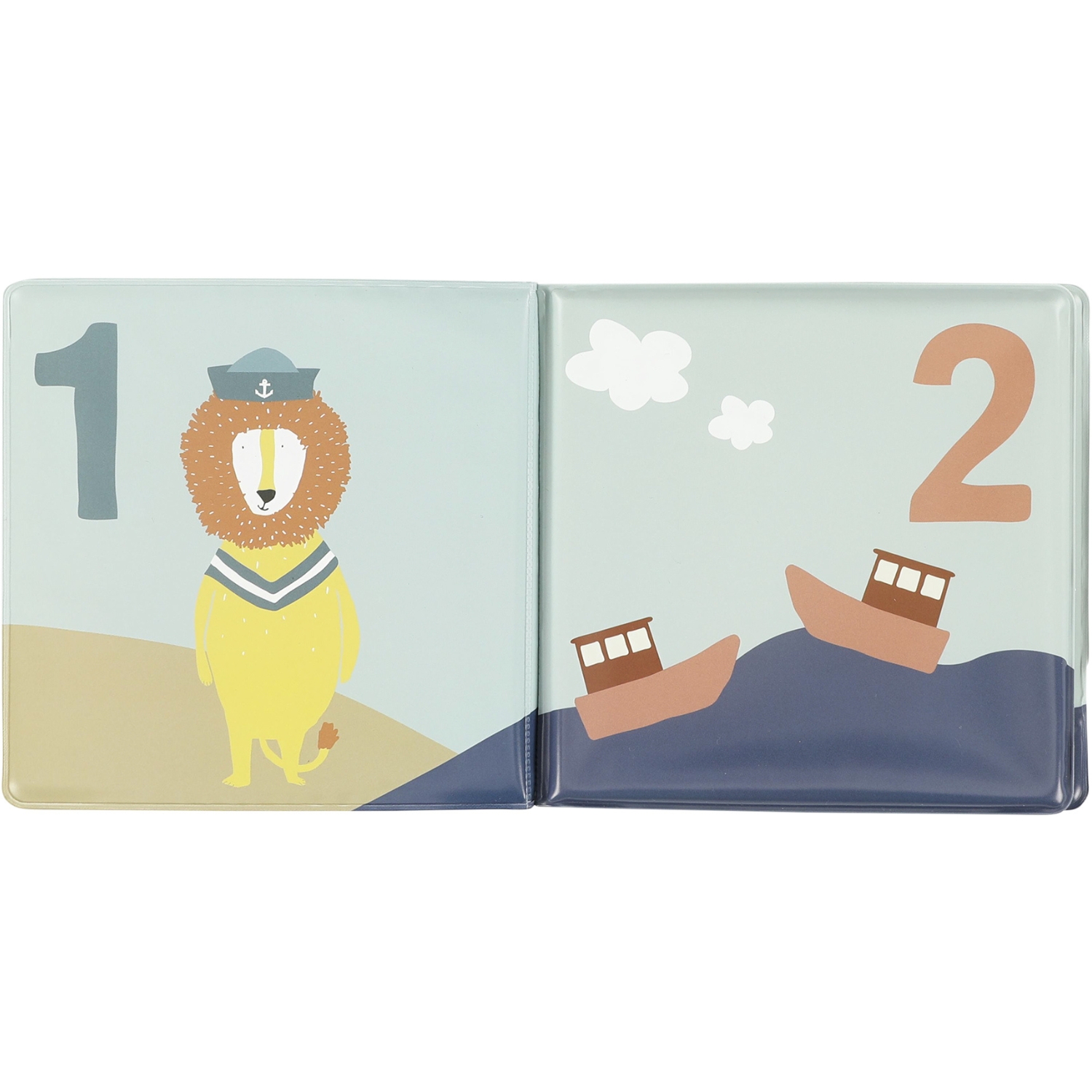 Trixie - Livre de bain pour apprendre à compter Mr. Fox et ses amis