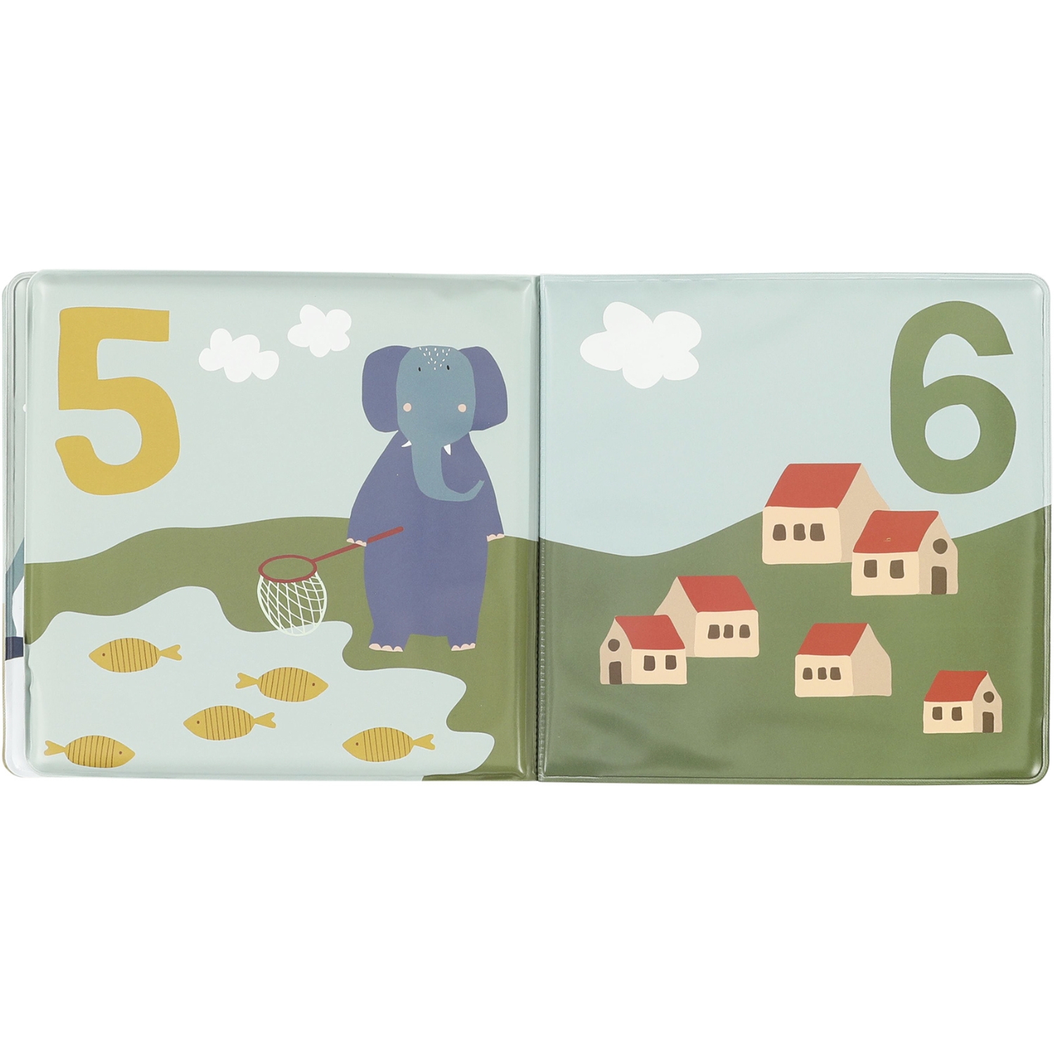 Livre de bain pour apprendre à compter Mr. Fox et ses amis (Trixie) - Image 1