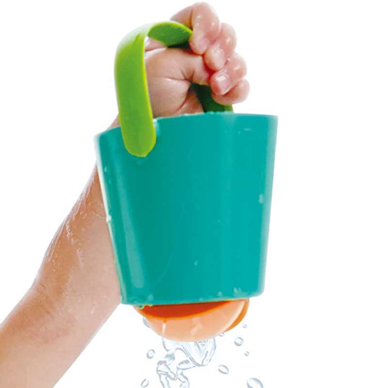 Jouet de bain seaux colorés (3 pièces) (Hape) - Image 5