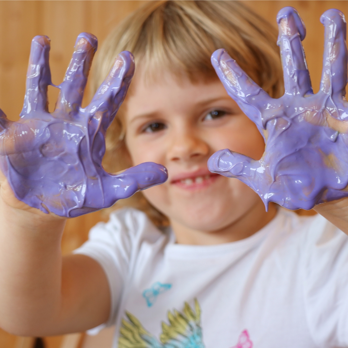 Coffret Luka peinture aux doigts naturelle et vegan (assort. 4 pots) (Neogrün) - Image 3