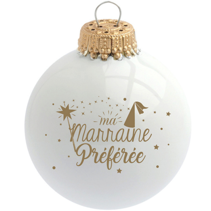 Baubels - Boule de Noël Ma Marraine Préférée