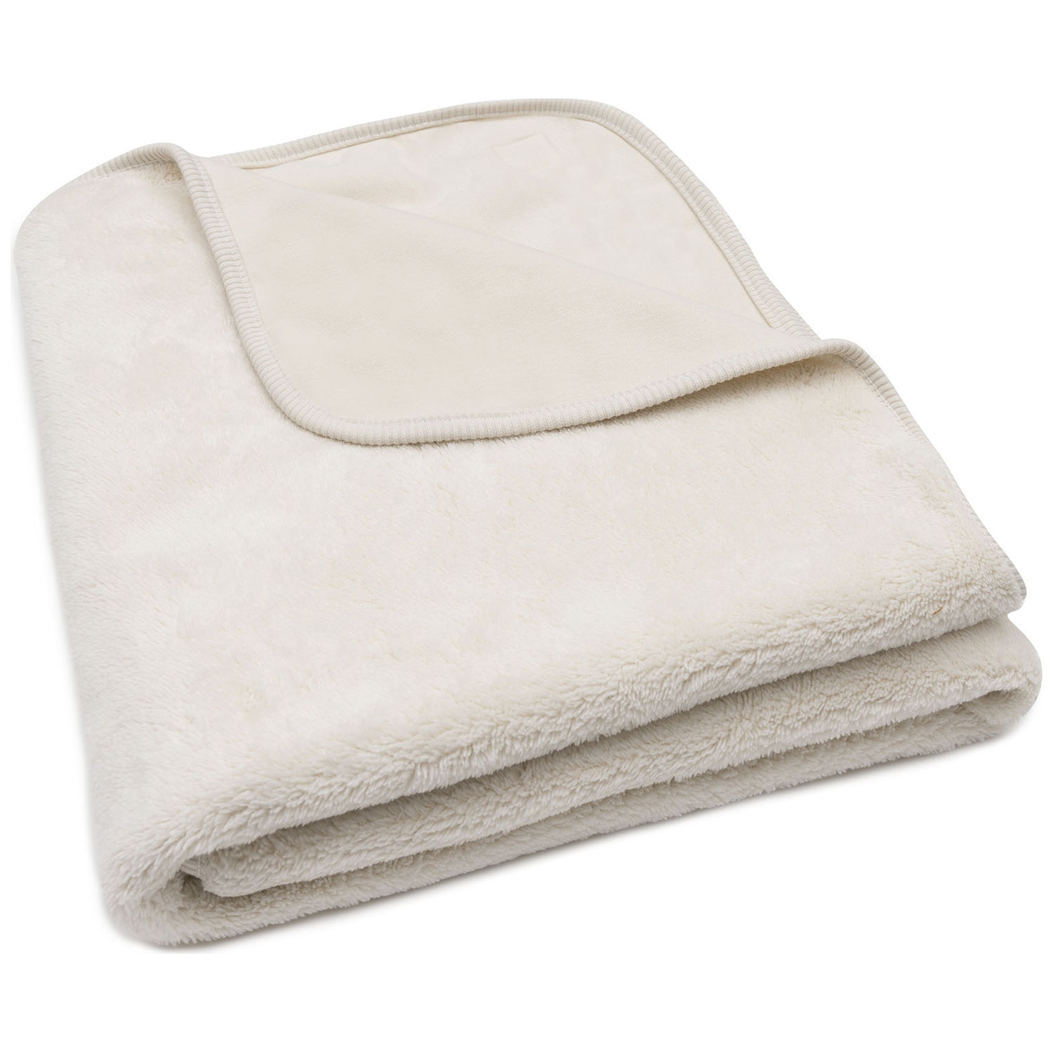 Jollein - Couverture en polaire Basic Oatmeal (100 x 150 cm)