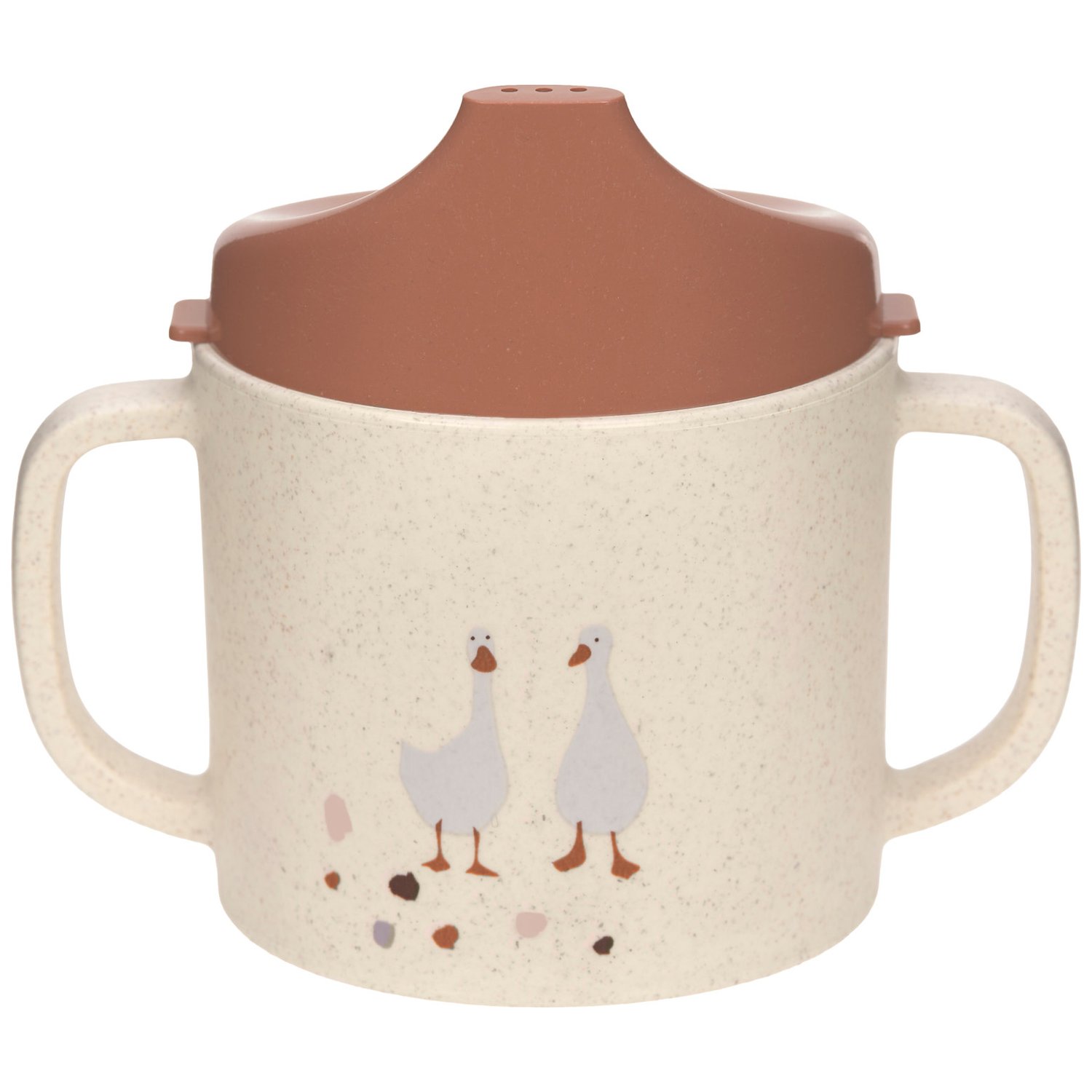 Tasse à bec Tiny Farmer mouton et oie naturel (Lässig) - Image 1