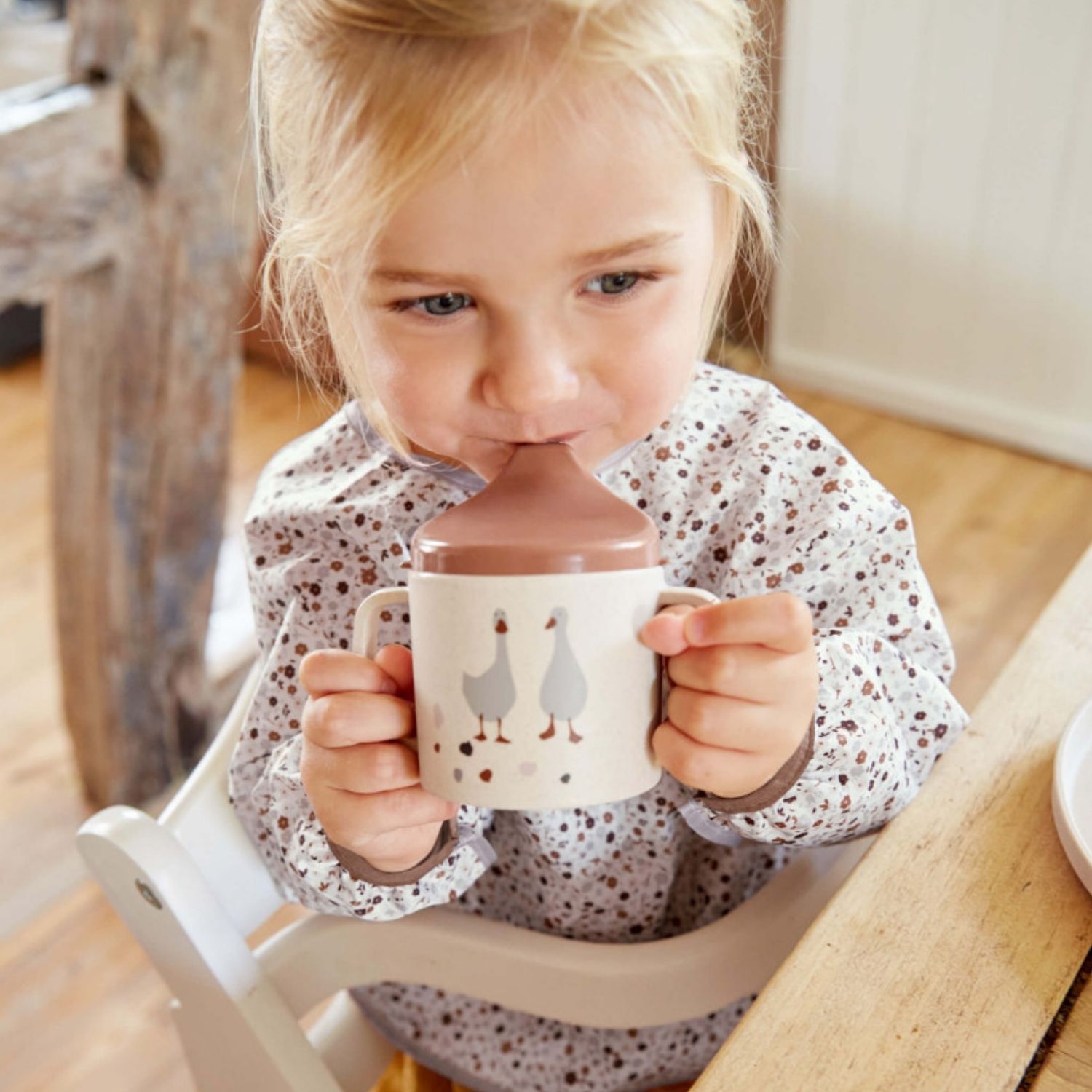 Tasse à bec Tiny Farmer mouton et oie naturel (Lässig) - Image 4