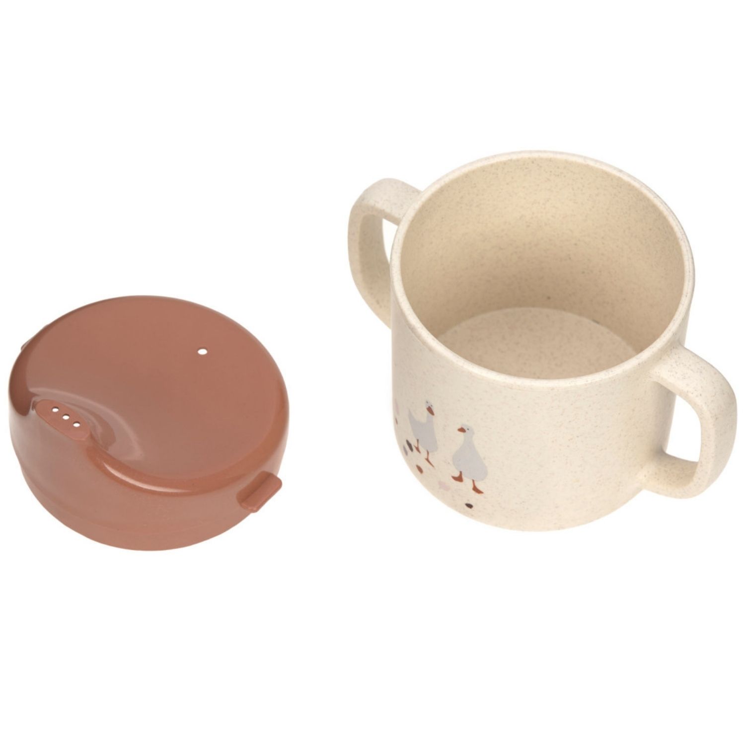 Tasse à bec Tiny Farmer mouton et oie naturel (Lässig) - Image 2