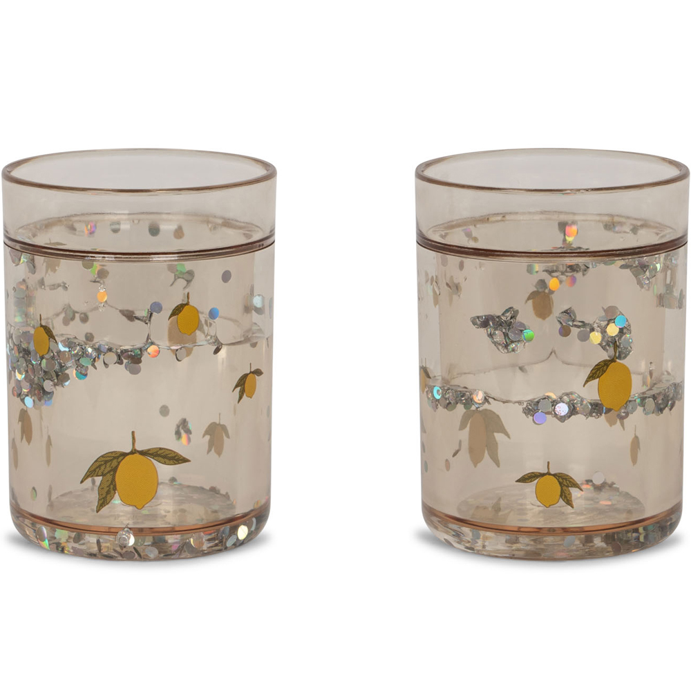 Konges Sløjd - Lot de 2 Verres Magiques Lemon - 180 ml