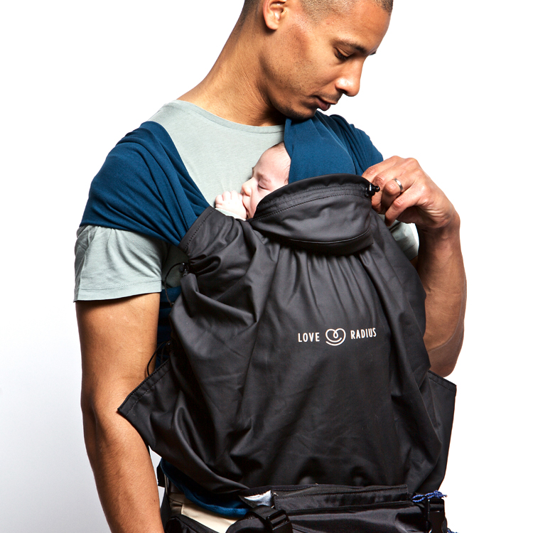 Sac à langer Caravanbag noir (Love Radius) - Image 2