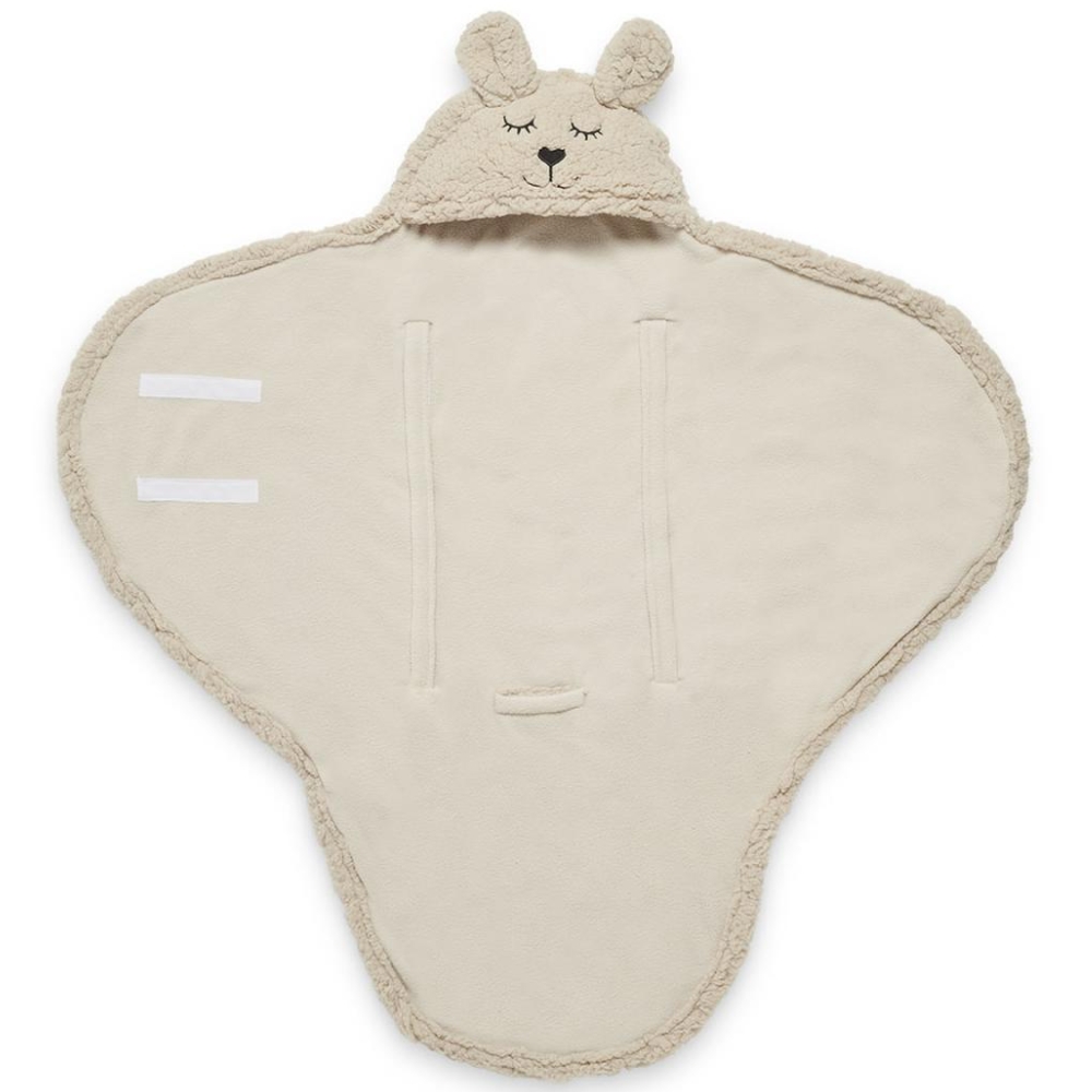 Couverture nomade Bunny nougat (100 x 105 cm) (Jollein) - Image 5