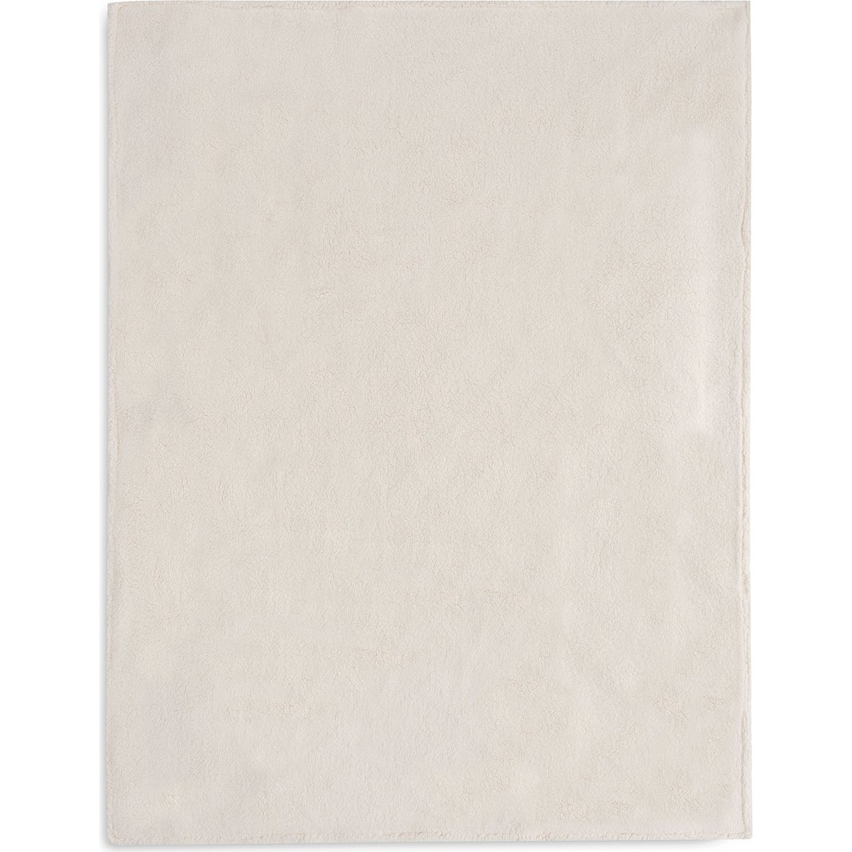 Couverture en polaire Check Knit Oatmeal (75 x 100 cm) (Jollein) - Image 4