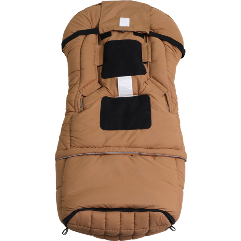 Chancelière évolutive Moony 2 en 1 en polaire Sherpa camel (0-24 mois) (Kaiser) - Image 7