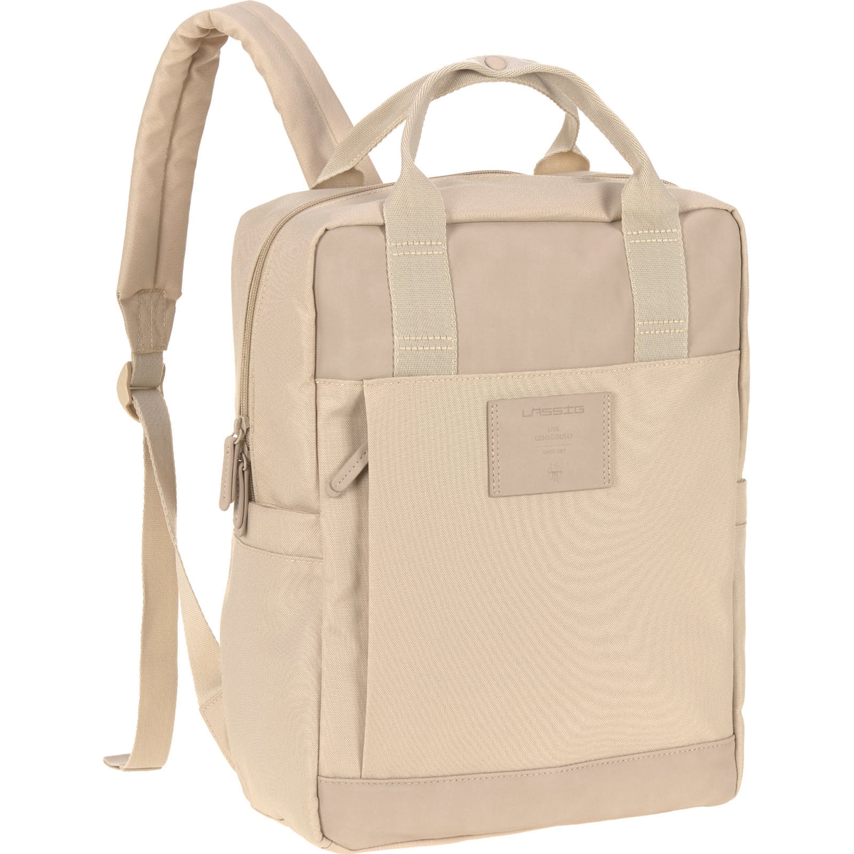 Lassig - Sac à dos à langer Vividal beige Green Label