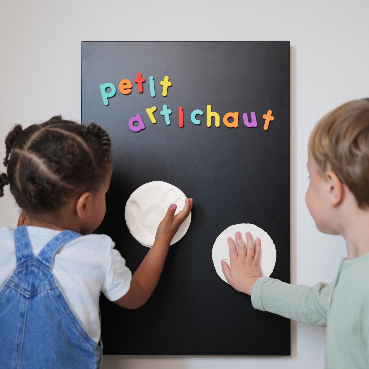 Lot de 2 magnets empreinte (Petit Artichaut) - Image 1