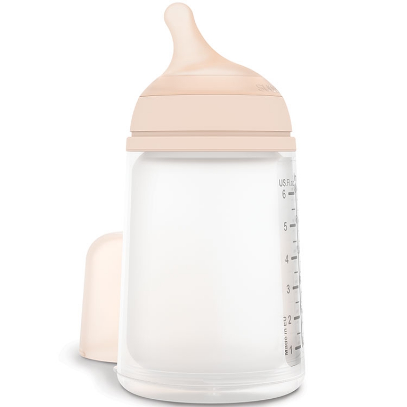 Biberon anti-colique débit moyen Zerø.Zerø (270 ml) (Suavinex) - Image 1