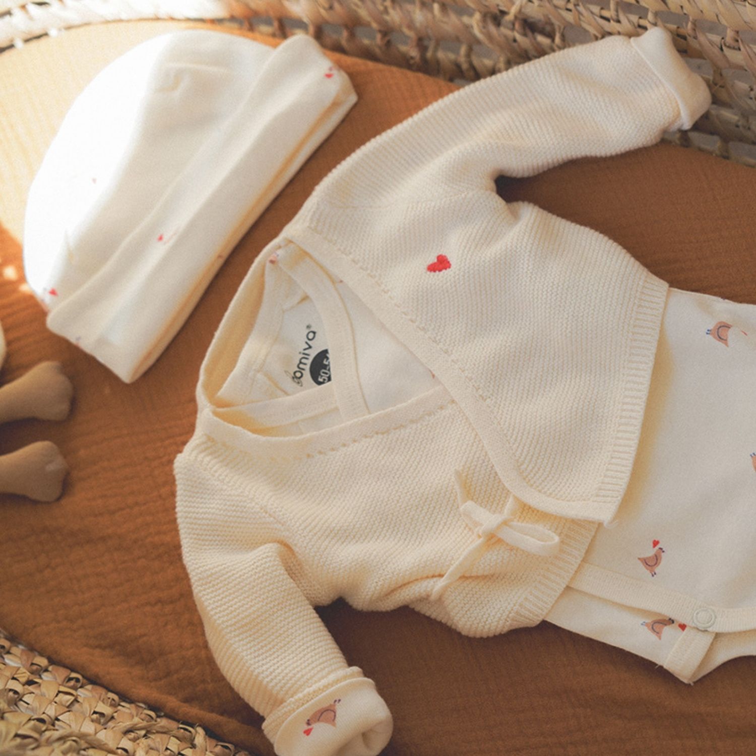 Coffret de naissance Maternity Love 5 pièces (naissance) (Domiva) - Image 2