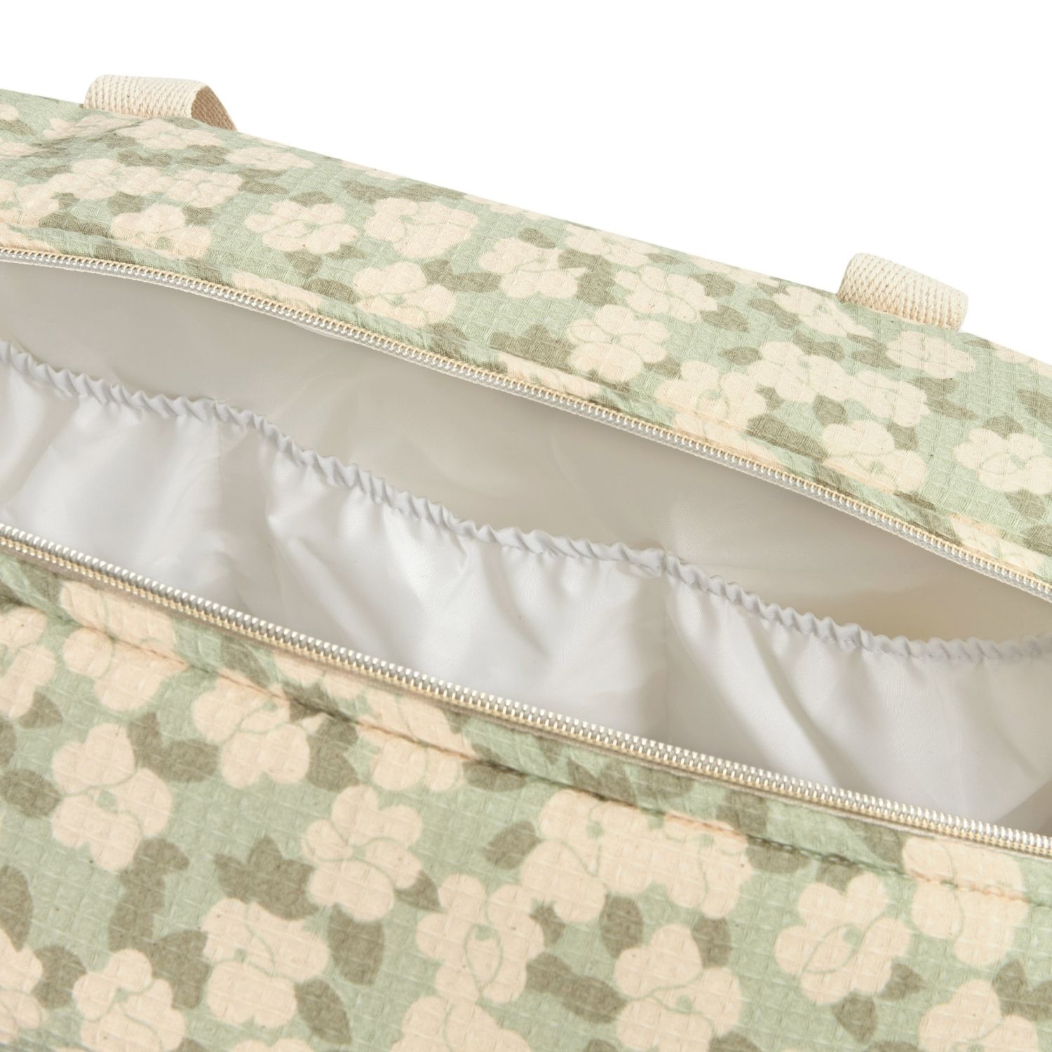Sac à langer imperméable Opera Green sakura (Nobodinoz) - Image 7