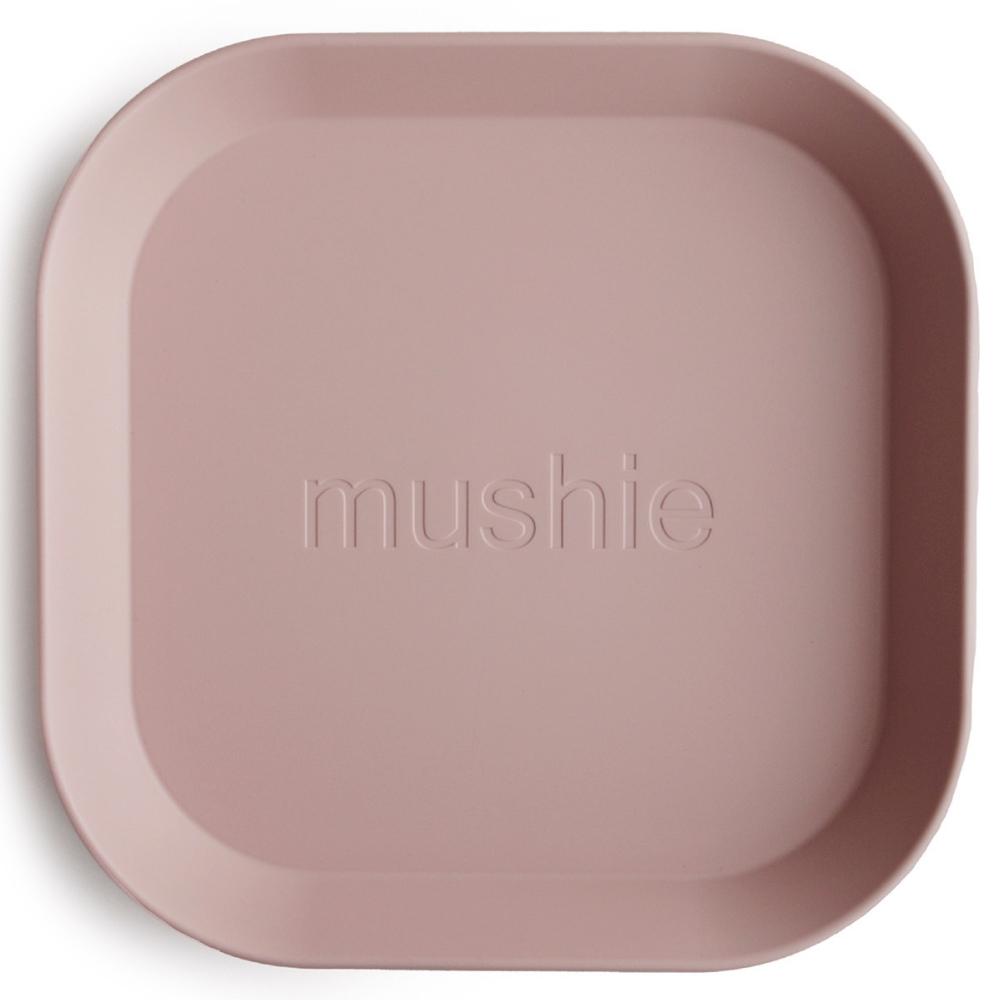Lot de 2 assiettes carrées Blush (Mushie) - Image 5