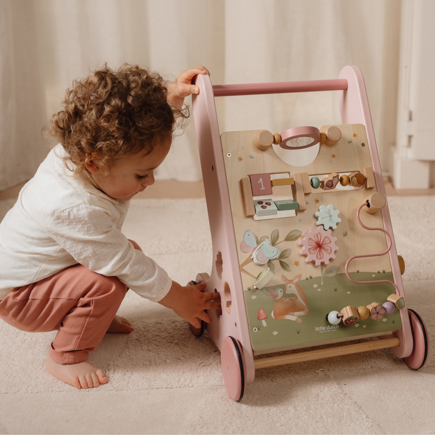 Chariot de marche FSC Fairy Garden (Little Dutch) - Image 1