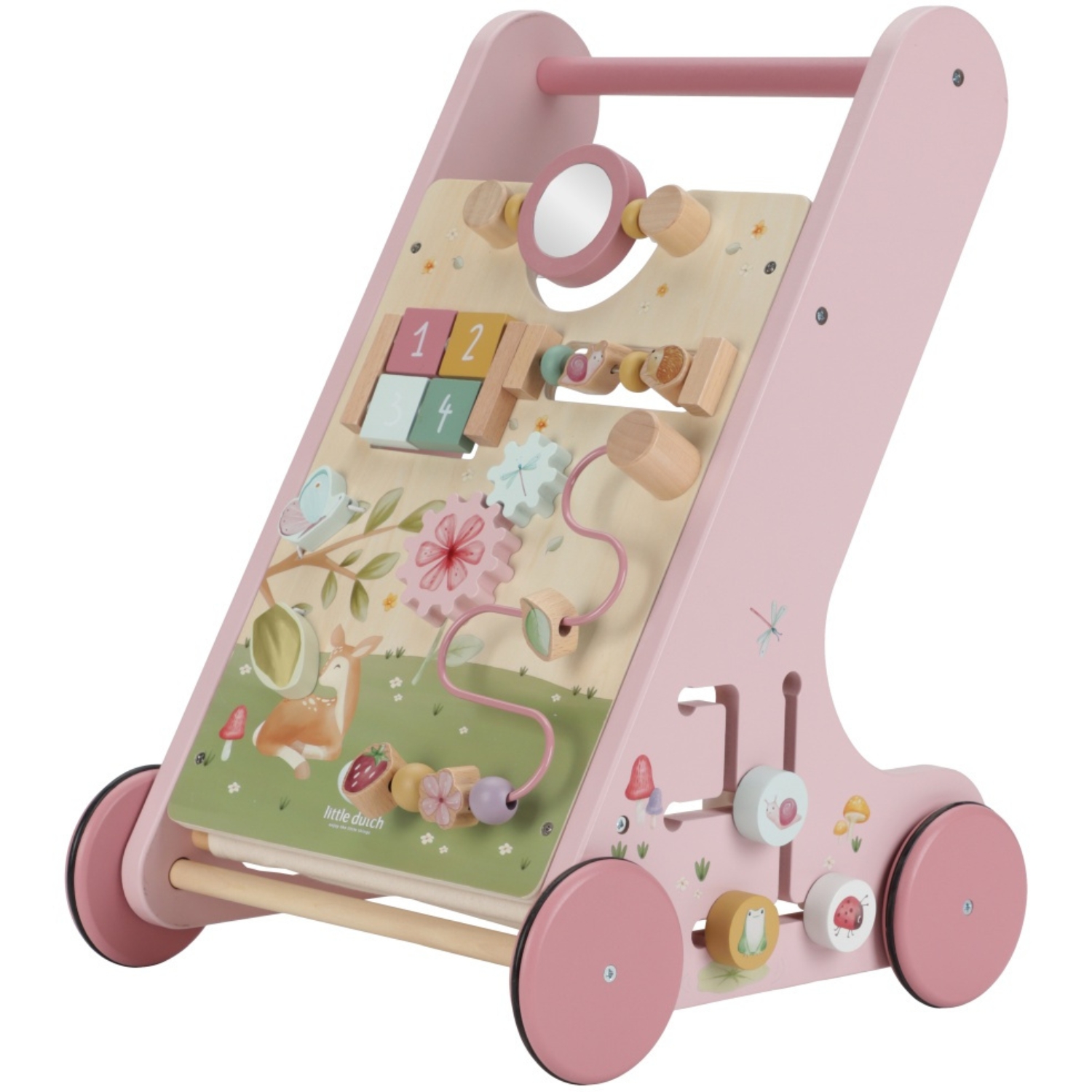 Little Dutch - Chariot de marche FSC Fairy Garden