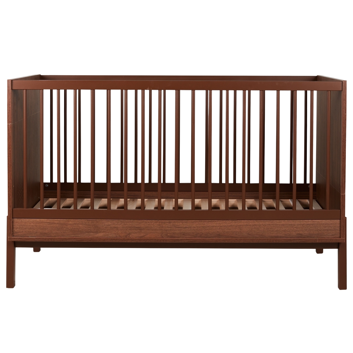 Lit bébé évolutif Ashi Chestnut (140 x 70 cm) (Quax) - Image 7