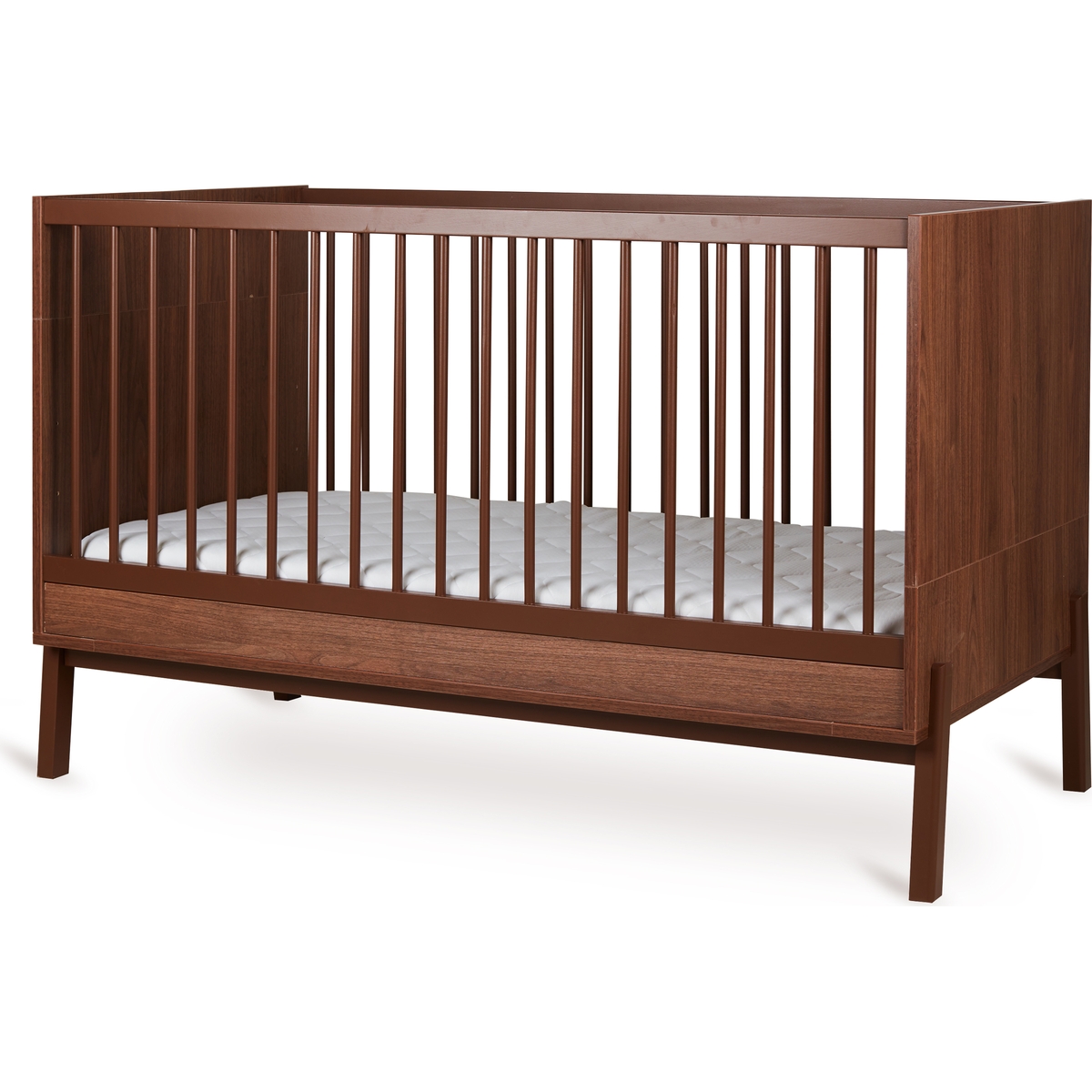 Lit bébé évolutif Ashi Chestnut (140 x 70 cm) (Quax) - Image 8