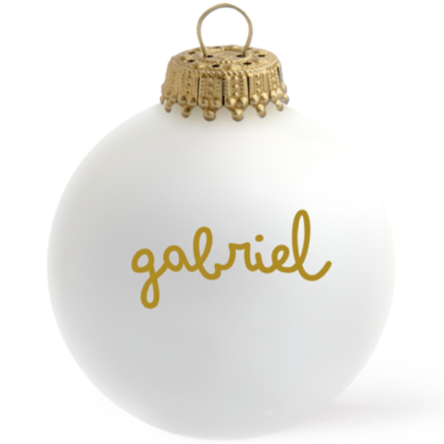 Boule de Noël Ange x Atelier Oranger (personnalisable) (Baubels) - Image 4