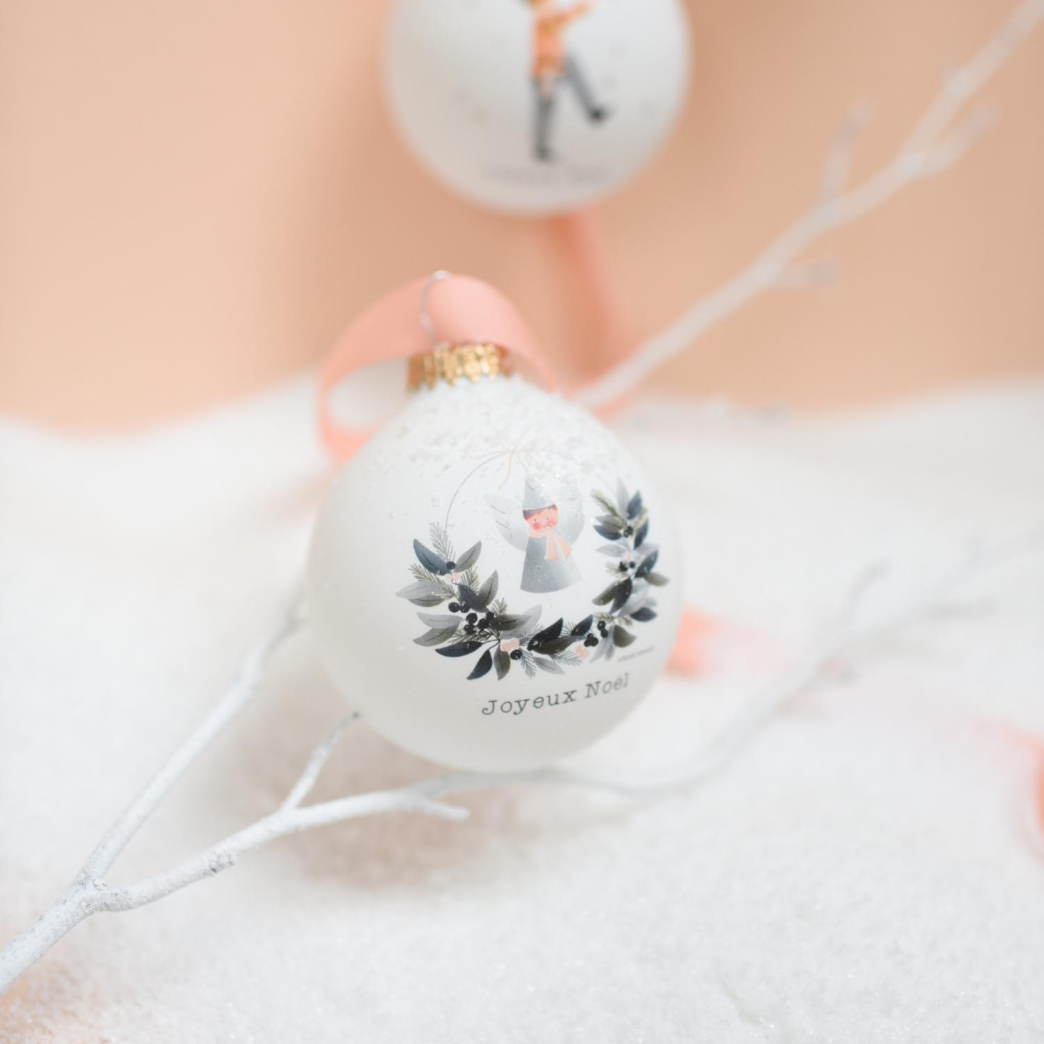 Boule de Noël Ange x Atelier Oranger (personnalisable) (Baubels) - Image 2