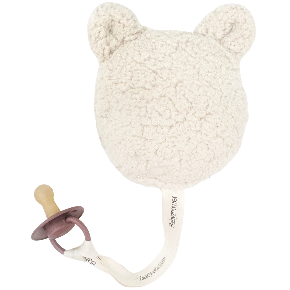 Doudou attache sucette Teddy Mouton (Babyshower) - Image 1