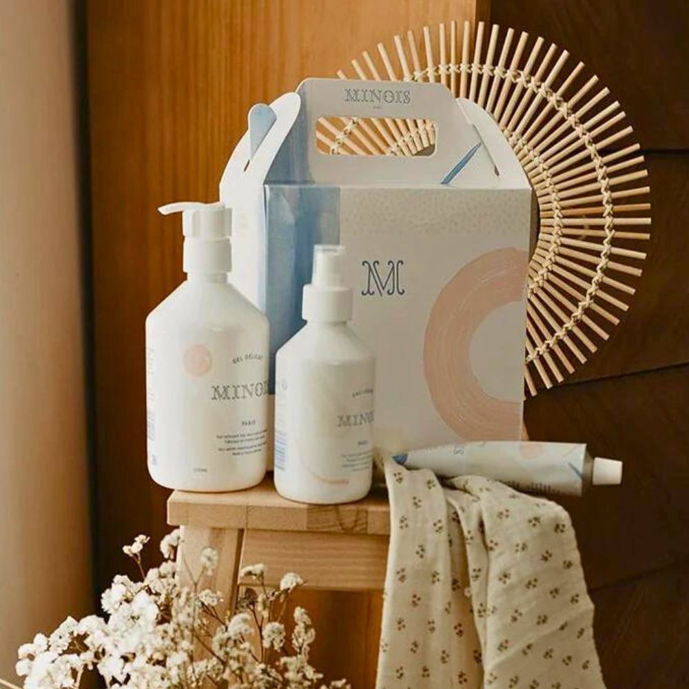 Box Minois X Poudre Organic (3 soins + 1 lange) - Reconditionné (Minois Paris) - Image 1