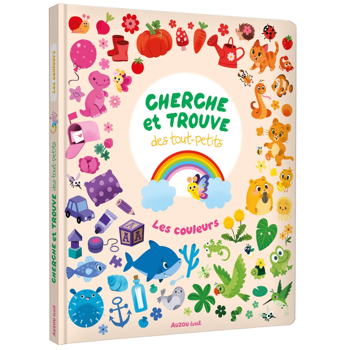 Auzou Editions - Livre Cherche et trouve des touts-petits Les couleurs