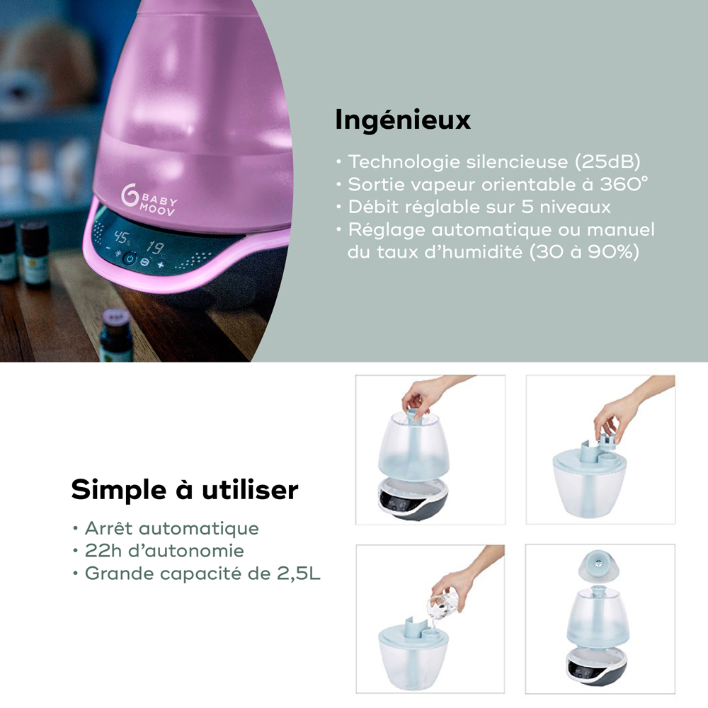 Humidificateur multifonctions Hygro+ (Babymoov) - Image 6