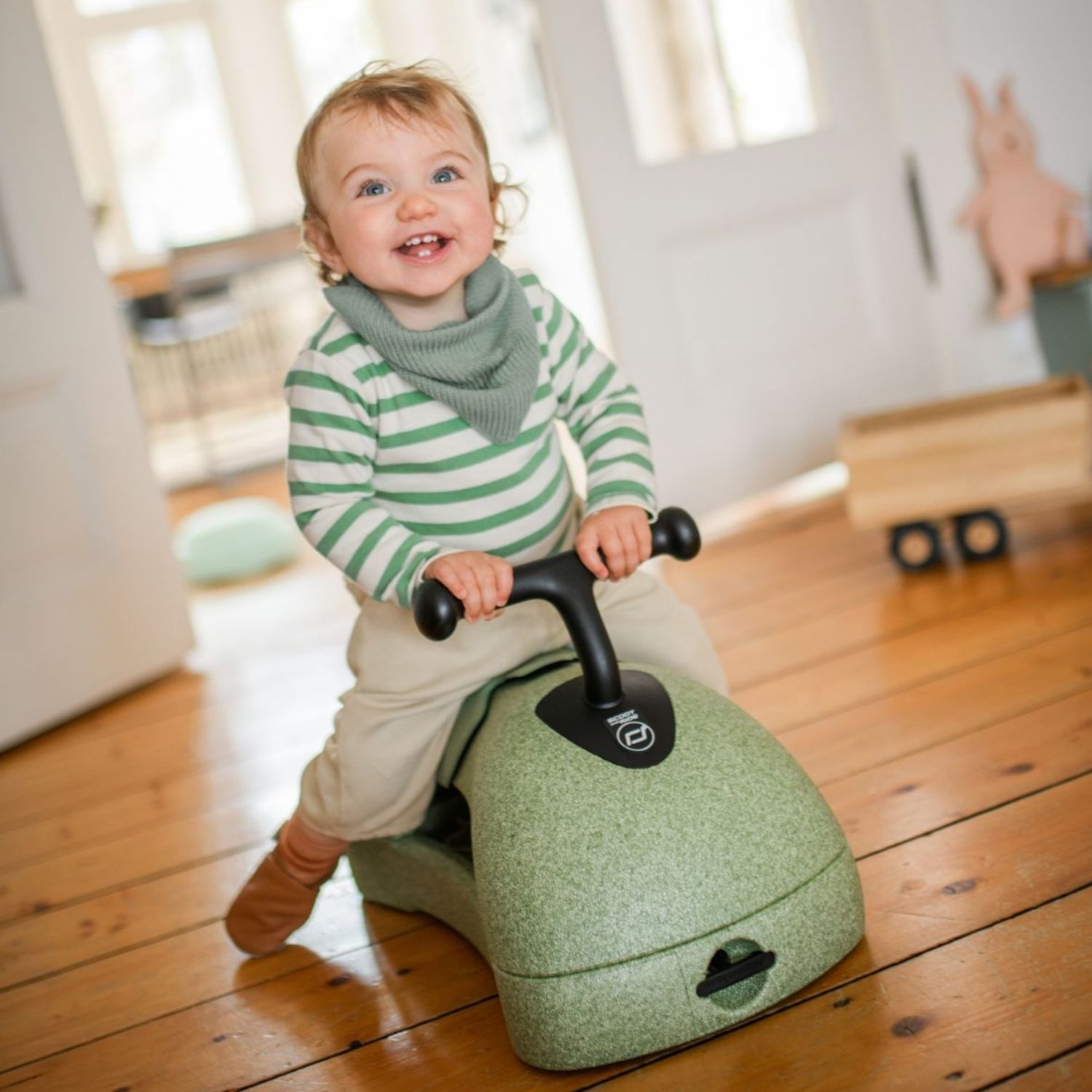 Porteur 3 en 1 My First Olive (Scoot and ride) - Image 1