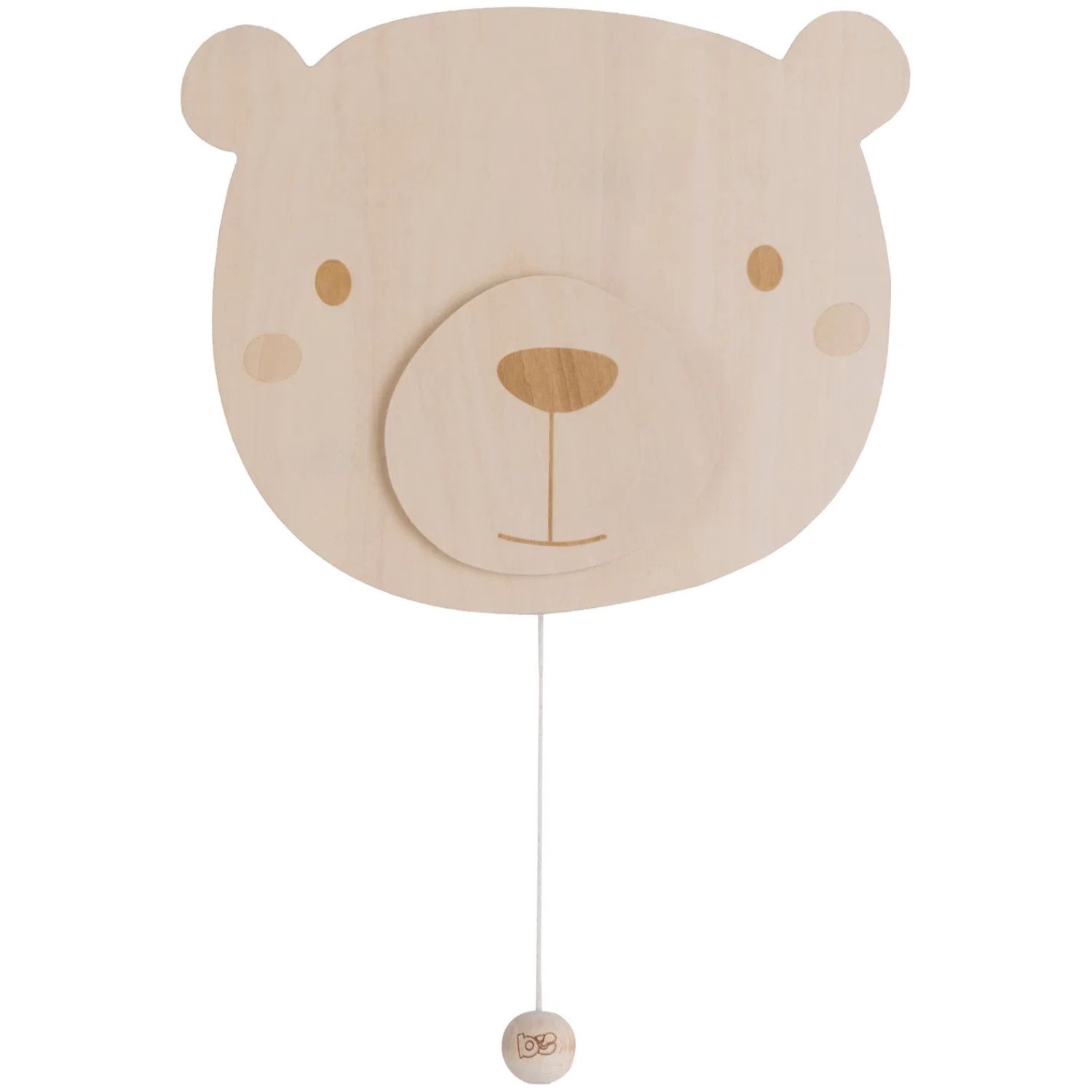 Baby's Only - Applique murale en bois Wonder Ours