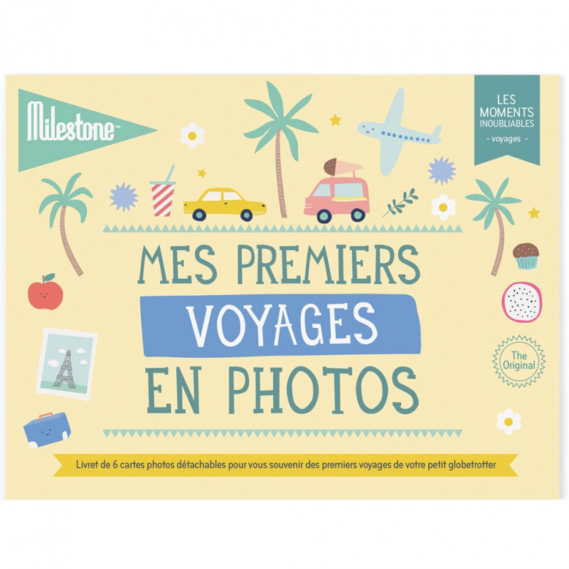 Cartes étapes Mes premiers voyages en photos (6 cartes) (Milestone) - Image 5
