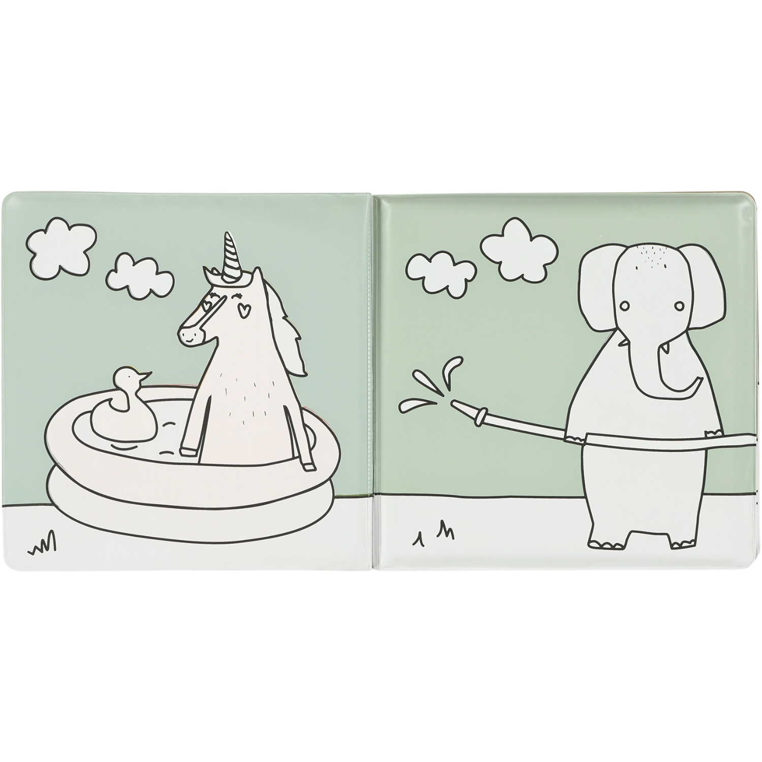 Livre de bain magique Mrs. Cat et ses amis (Trixie) - Image 1