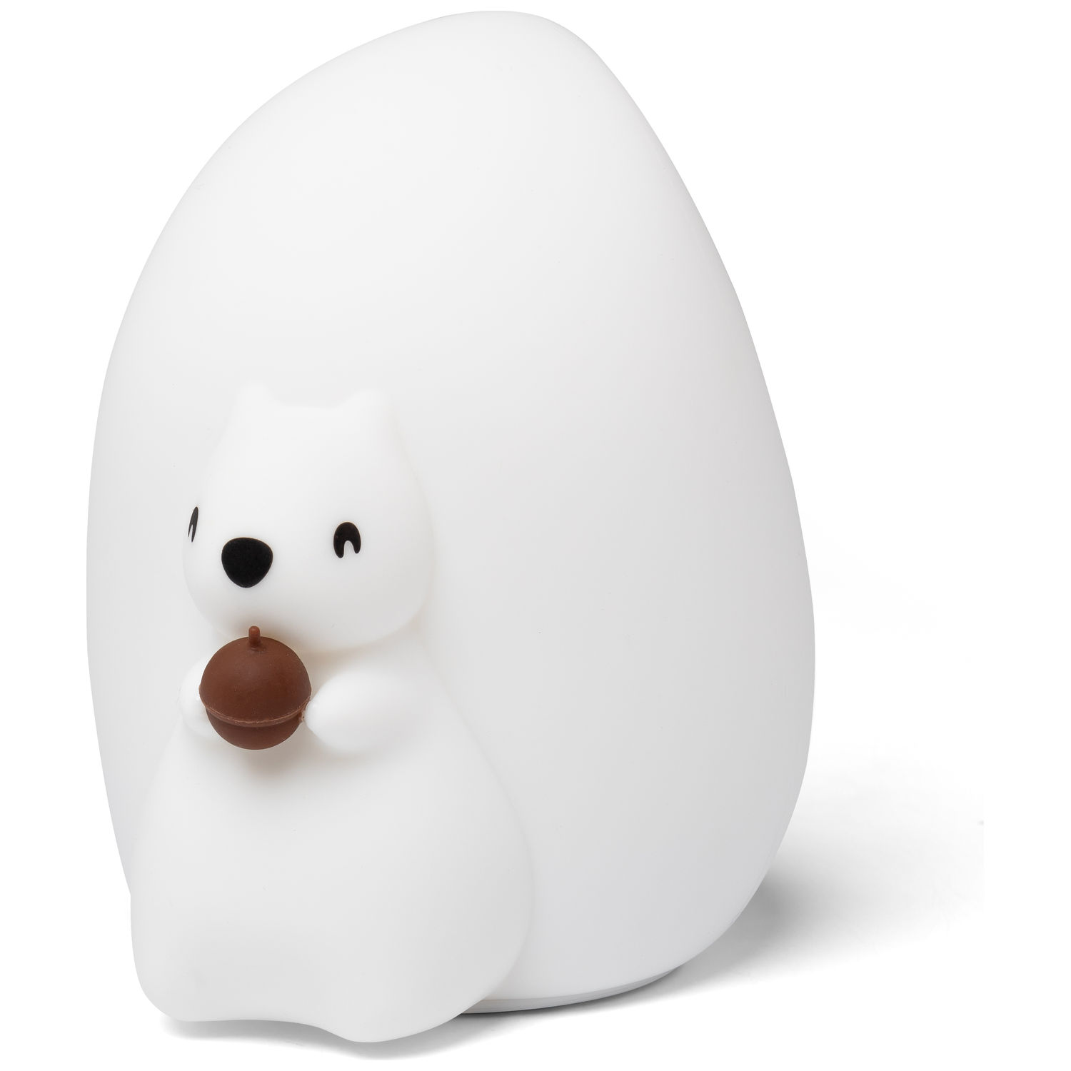 Veilleuse tactile en silicone Ecureuil Peanut avec télécommande (Little L) - Image 1