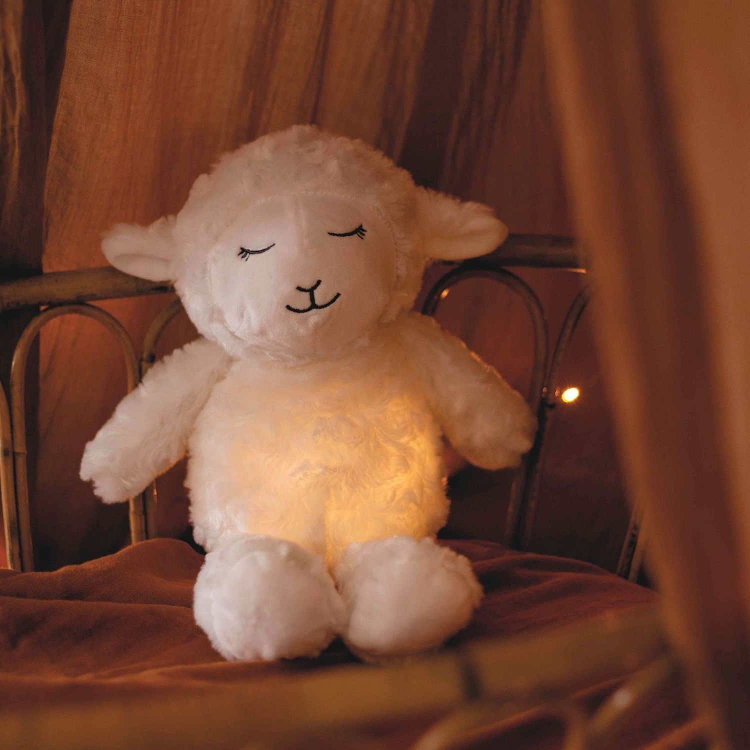 Veilleuse peluche Wooly (32 cm) (Trois Kilos Sept) - Image 1