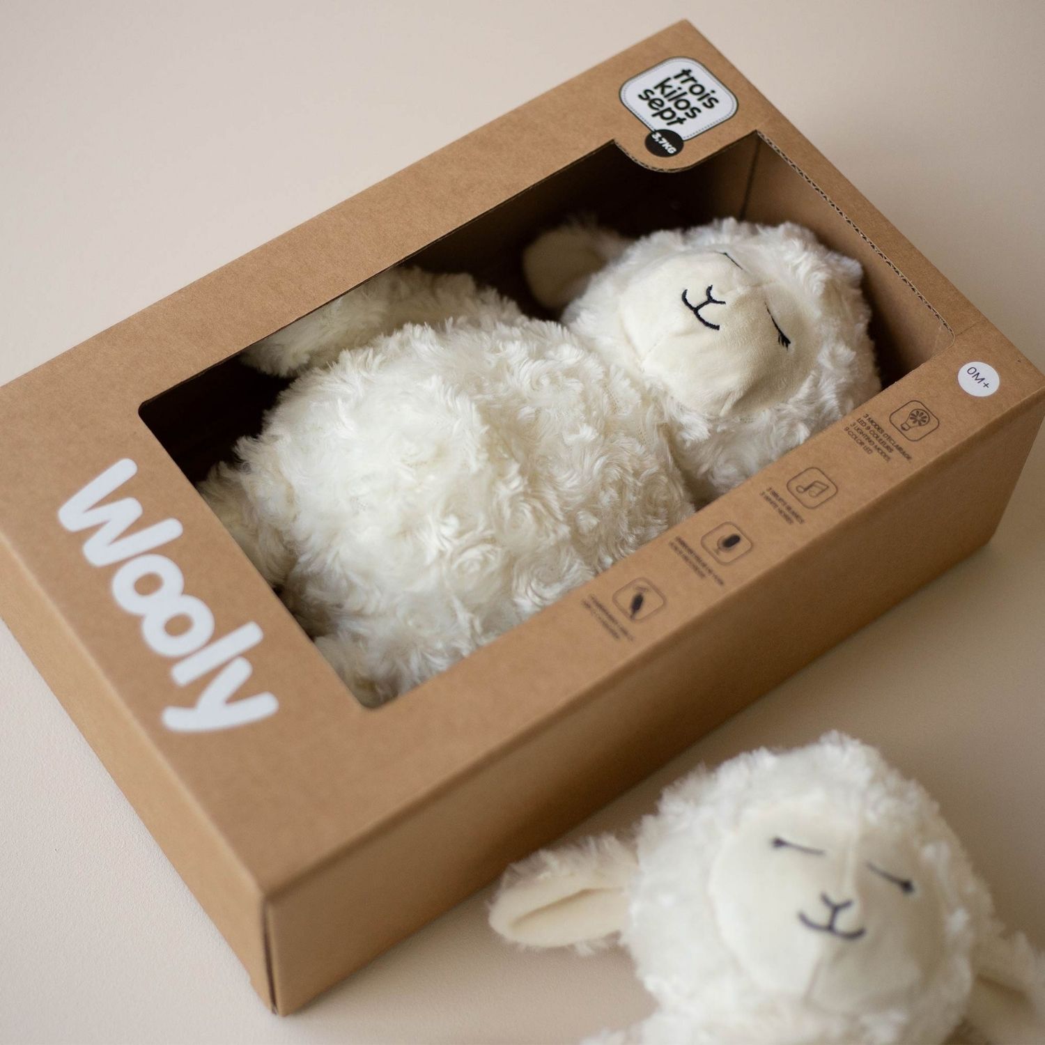 Veilleuse peluche Wooly (32 cm) (Trois Kilos Sept) - Image 5