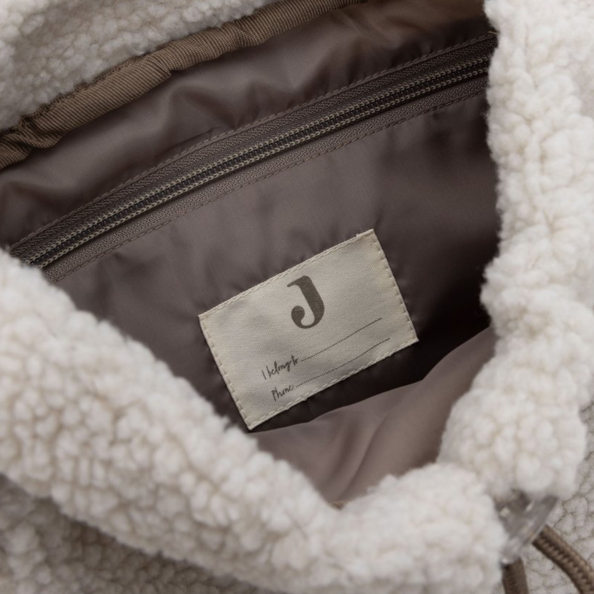 Sac à dos bébé Coloursblock Naturel (Jollein) - Image 6
