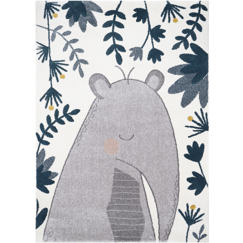 Tapis rectangulaire tapir Boris (120 x 170 cm) (Nattiot) - Image 1