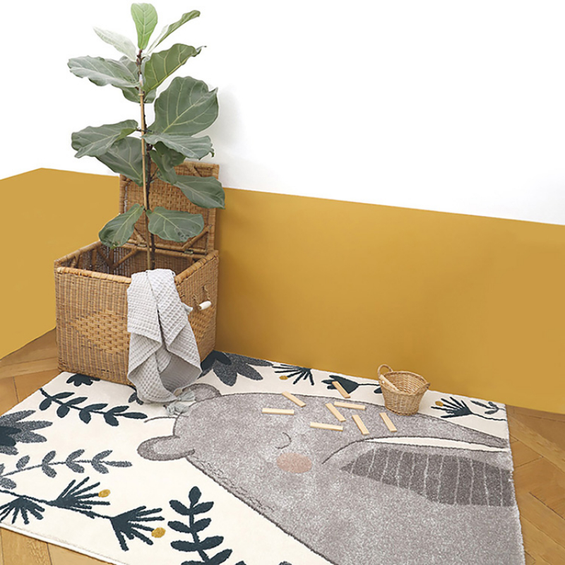Tapis rectangulaire tapir Boris (120 x 170 cm) (Nattiot) - Image 3