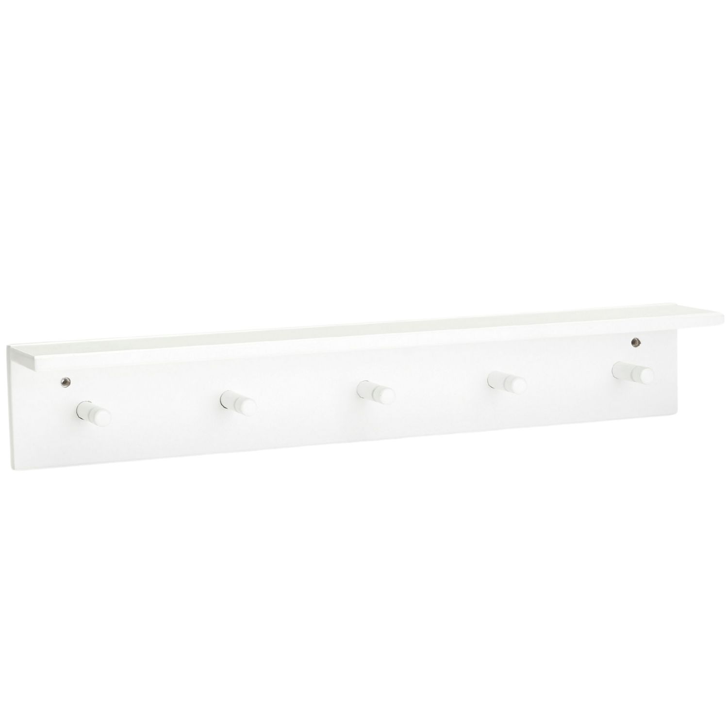 Porte manteau mural blanc 5 patères (Kid's Concept) - Image 1