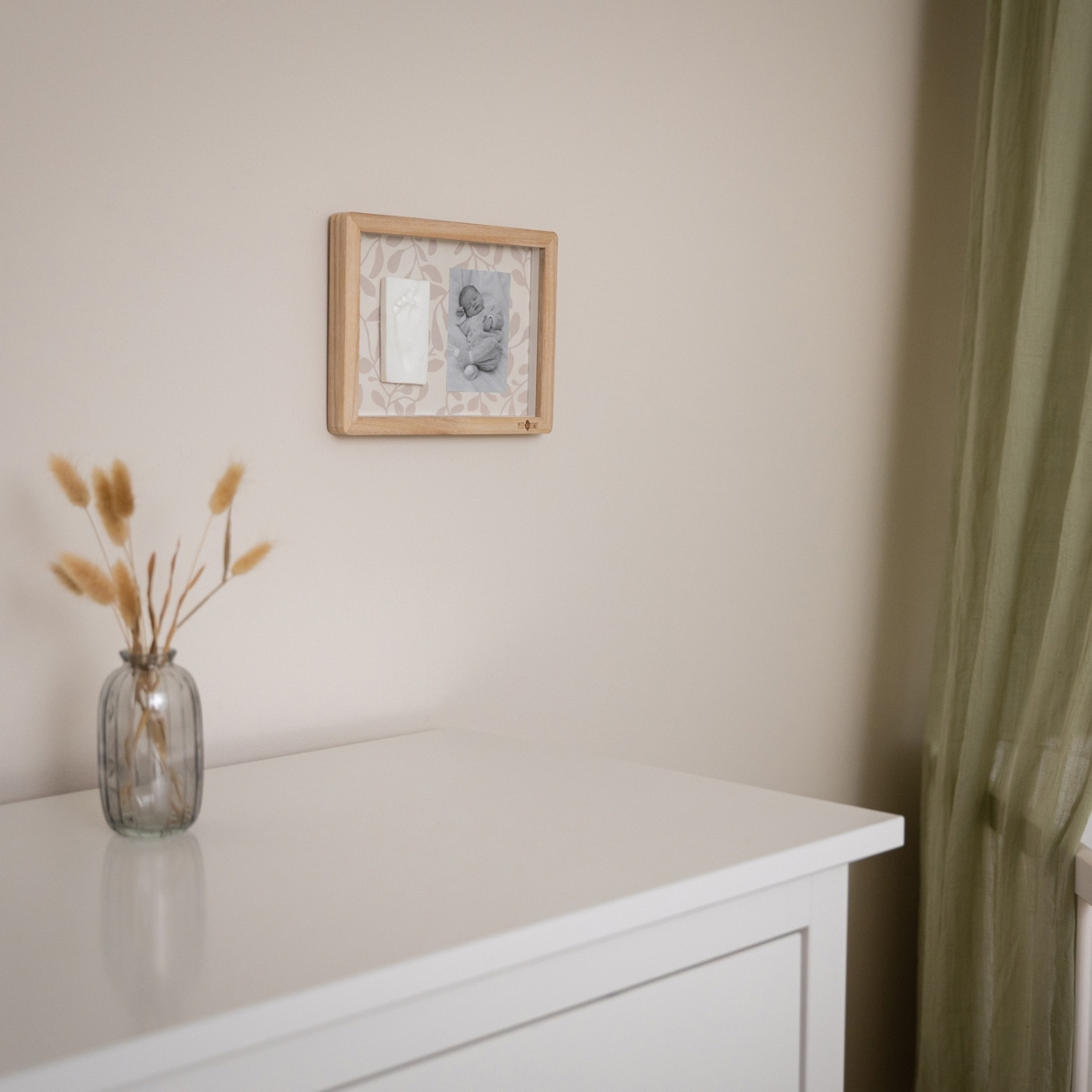 Cadre photo empreintes Classique Ivy Grey (Petit Artichaut) - Image 4